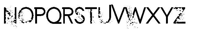 ZP Doctor Dahlia Condensed Font LOWERCASE