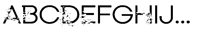 ZP Doctor Dahlia Expanded Font UPPERCASE