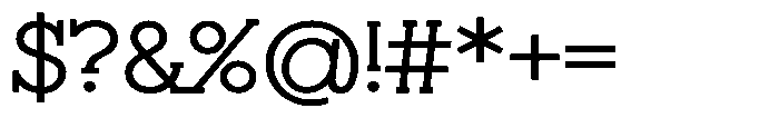 ZP Doctor Dahlia Serif Expanded Font OTHER CHARS