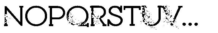ZP Doctor Dahlia Serif Expanded Font UPPERCASE