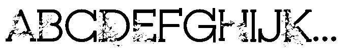 ZP Doctor Dahlia Serif Font UPPERCASE