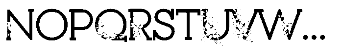 ZP Doctor Dahlia Serif Font UPPERCASE