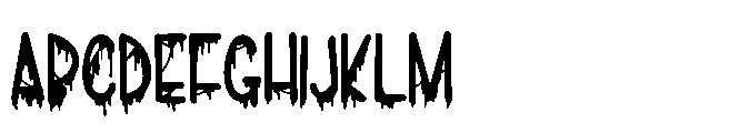 ZP Ectoplasm Bold Font UPPERCASE