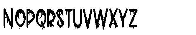 ZP Ectoplasm Bold Font UPPERCASE