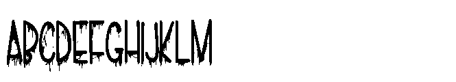 ZP Ectoplasm Condensed Font UPPERCASE