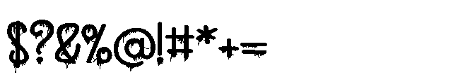 ZP Ectoplasm Expanded Font OTHER CHARS