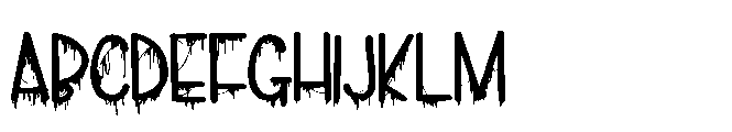 ZP Ectoplasm Expanded Font UPPERCASE