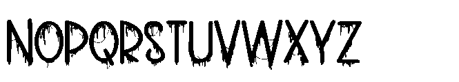 ZP Ectoplasm Expanded Font UPPERCASE