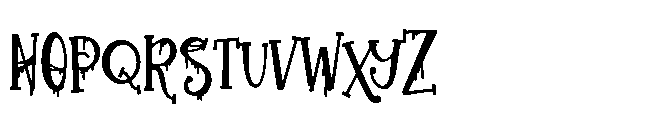 ZP Ectoplasm Play Bold Font UPPERCASE