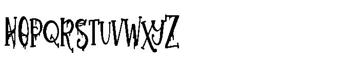 ZP Ectoplasm Play Condensed Bold Font UPPERCASE