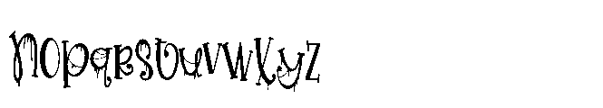ZP Ectoplasm Play Condensed Font LOWERCASE