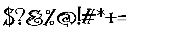 ZP Ectoplasm Play Expanded Bold Font OTHER CHARS
