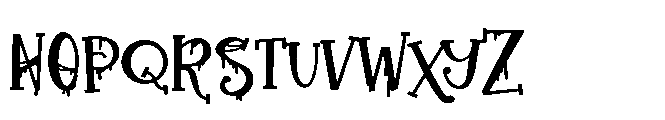 ZP Ectoplasm Play Expanded Bold Font UPPERCASE