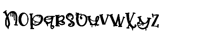 ZP Ectoplasm Play Expanded Bold Font LOWERCASE