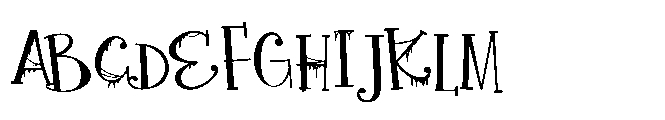 ZP Ectoplasm Play Expanded Font UPPERCASE