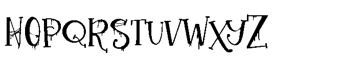 ZP Ectoplasm Play Expanded Font UPPERCASE