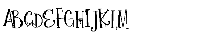 ZP Ectoplasm Play Font UPPERCASE