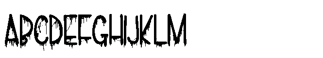 ZP Ectoplasm Regular Font UPPERCASE