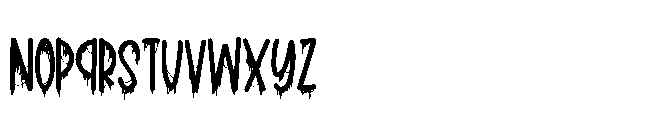 ZP Ectoplasm Regular Font LOWERCASE