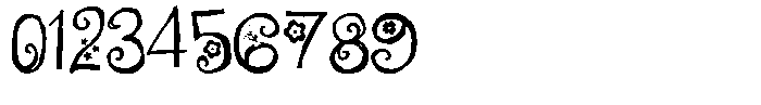 ZP Fanceeflowers Regular Font OTHER CHARS