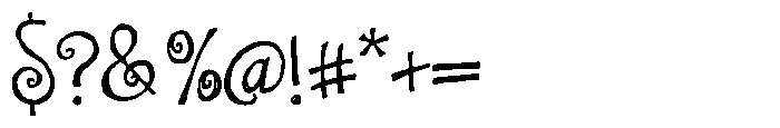 ZP Fanceeflowers Regular Font OTHER CHARS