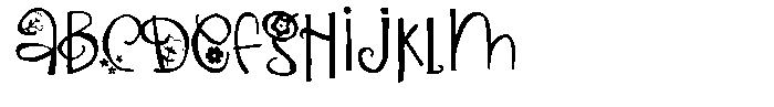 ZP Fanceeflowers Regular FONT