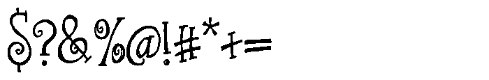 ZP Fanceeflowers Serif Condensed Font OTHER CHARS