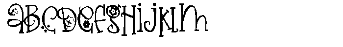 ZP Fanceeflowers Serif Condensed FONT