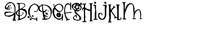 ZP Fanceeflowers Serif FONT