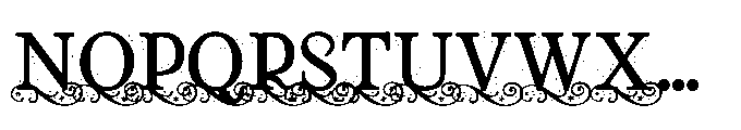 ZP Farmers Frost Expanded Font UPPERCASE