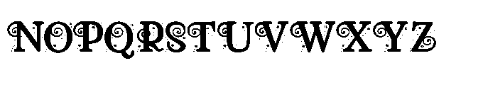 ZP Farmers Frost Expanded Font LOWERCASE