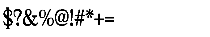 ZP Farmers Frost Regular Font OTHER CHARS