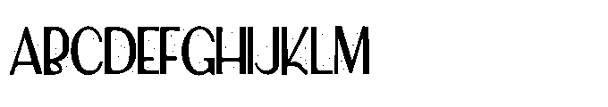 ZP Farmers Frost Spots Condensed Font UPPERCASE
