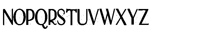 ZP Farmers Frost Spots Condensed Font UPPERCASE