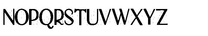 ZP Farmers Frost Spots Font UPPERCASE