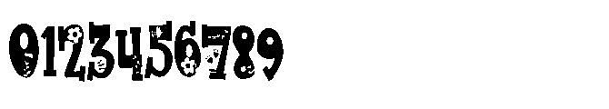 ZP Flowering Condensed Font OTHER CHARS