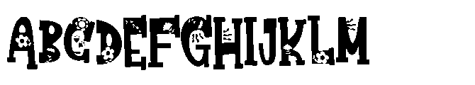 ZP Flowering Regular Font UPPERCASE