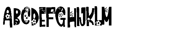 ZP Flowering Sans Condensed Font UPPERCASE