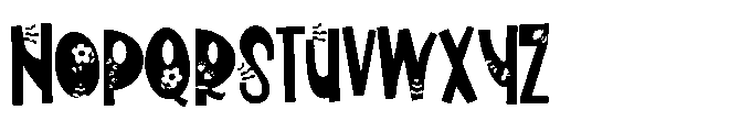 ZP Flowering Sans Font UPPERCASE