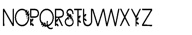 ZP Fluorine Green Condensed Font UPPERCASE