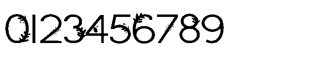ZP Fluorine Green Expanded Font OTHER CHARS