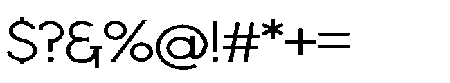 ZP Fluorine Green Expanded Font OTHER CHARS