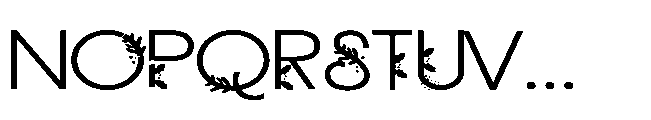 ZP Fluorine Green Expanded Font UPPERCASE