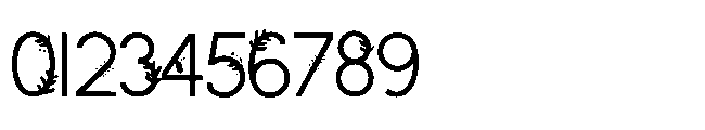 ZP Fluorine Green Regular Font OTHER CHARS