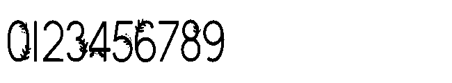 ZP Fluorine Green Script Condensed Font OTHER CHARS