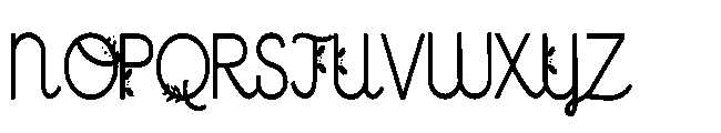 ZP Fluorine Green Script Condensed Font UPPERCASE