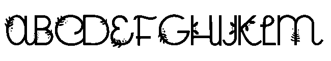 ZP Fluorine Green Script Font UPPERCASE