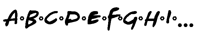 ZP Fraternities Floral Bold Font UPPERCASE