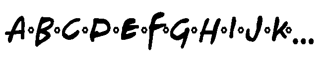ZP Fraternities Floral Condensed Bold Font UPPERCASE