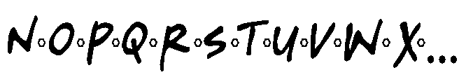 ZP Fraternities Floral Condensed Font UPPERCASE